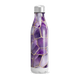 Garrafa Inox - Roxa com Estampa Geométrica