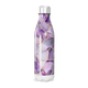 Garrafa Inox - Roxa com Estampa Geométrica