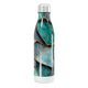 Garrafa Inox - Estampa Mármore Azul