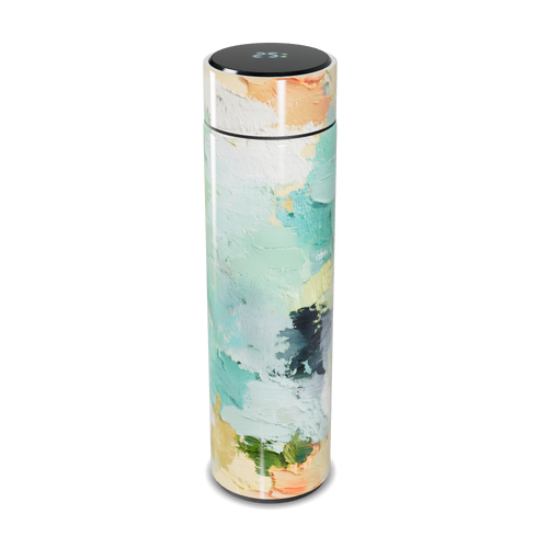 Garrafa Térmica Touch - Estampa Artística Colorida