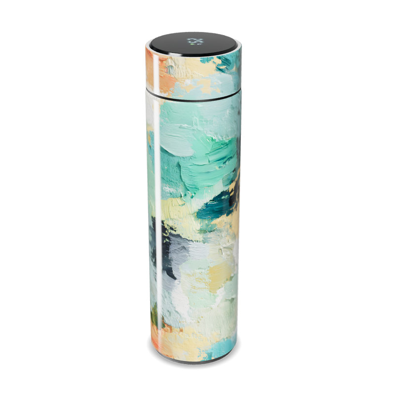 Garrafa Térmica Touch - Estampa Artística Colorida