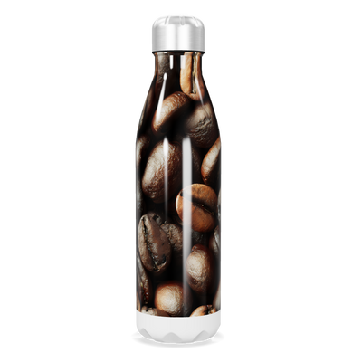 Garrafa Inox - Estampa Grãos de Café