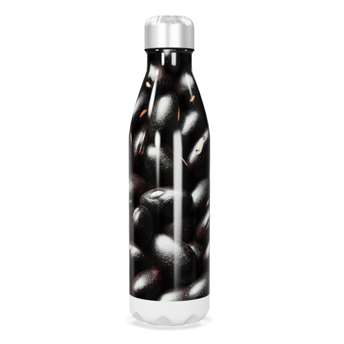 Garrafa Inox - Estampa Grãos de Café