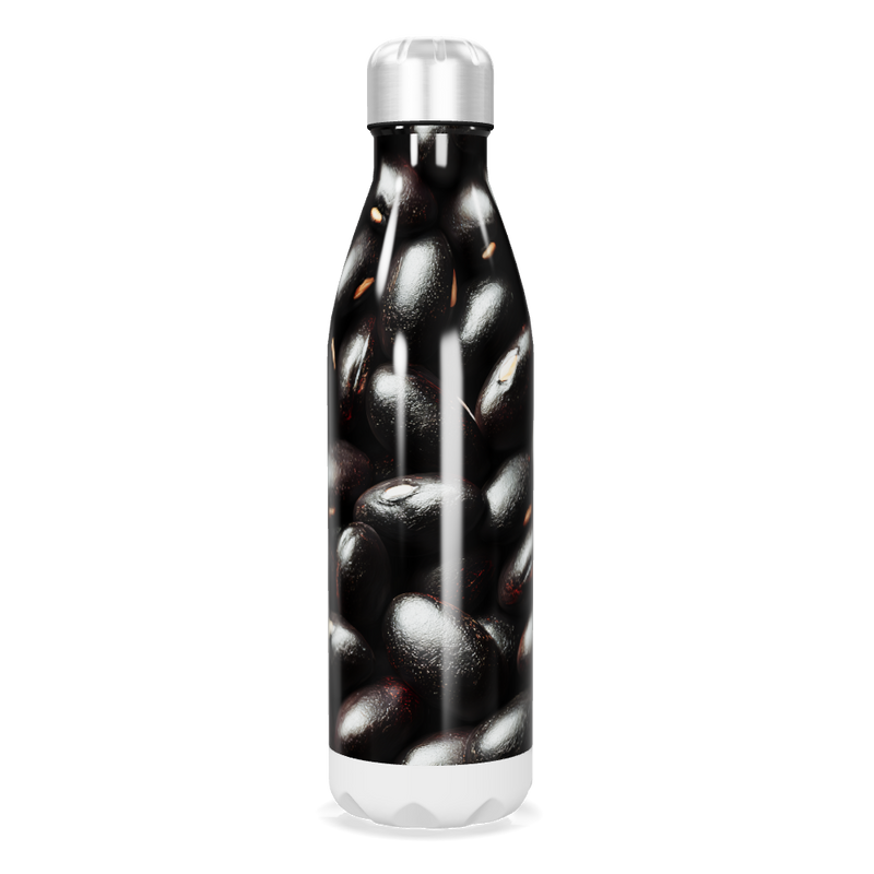 Garrafa Inox - Estampa Grãos de Café