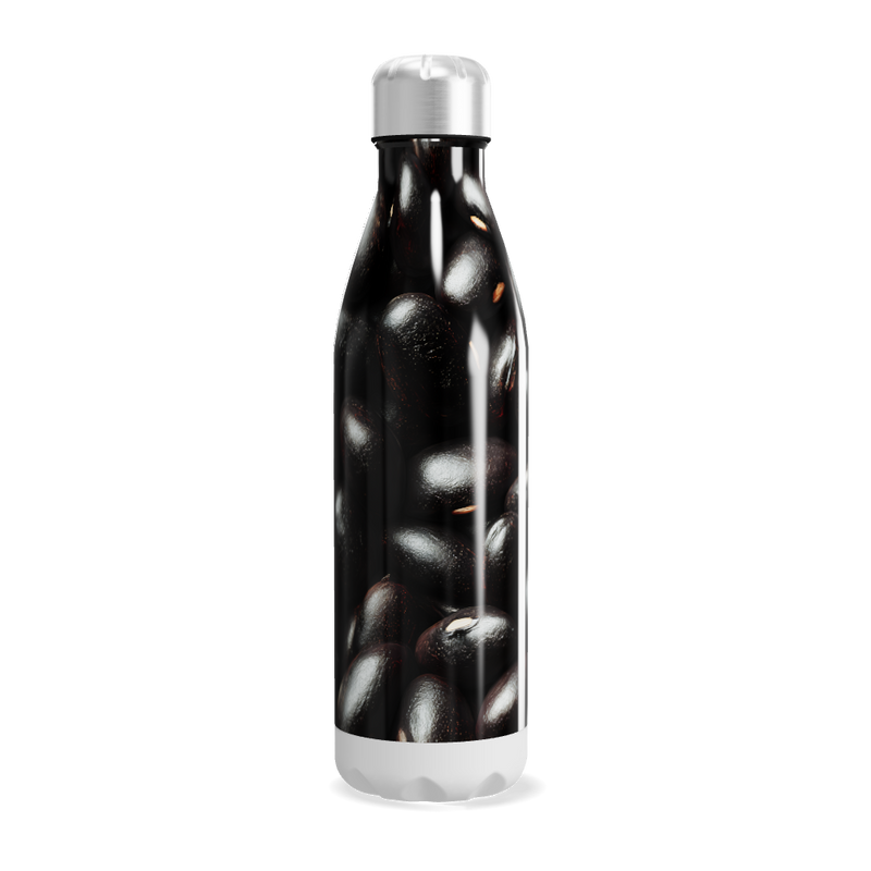 Garrafa Inox - Estampa Grãos de Café