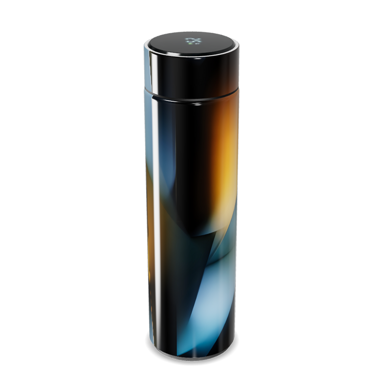 Garrafa Térmica Touch - Estampa Geométrica Colorida