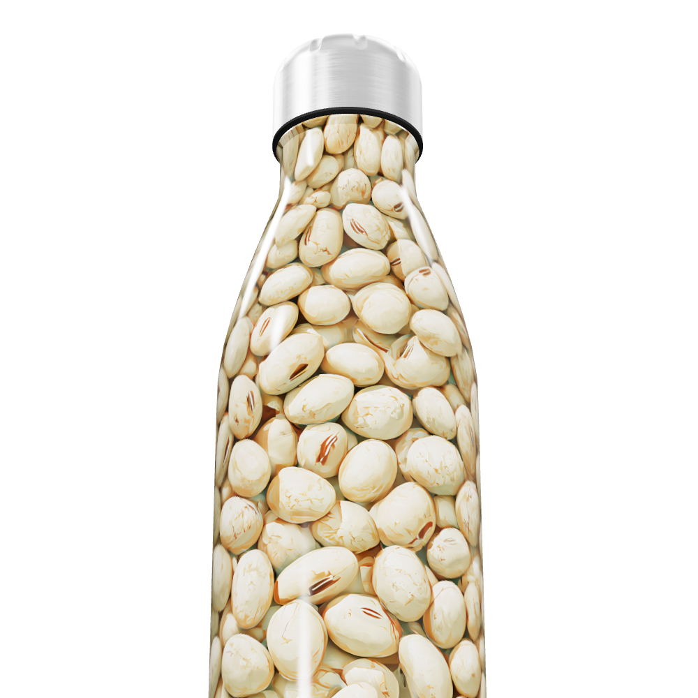 Garrafa Inox - Estampa Grãos