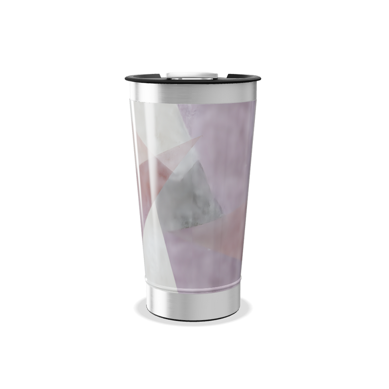 Copo Térmico - Geométrico Colorido Inox