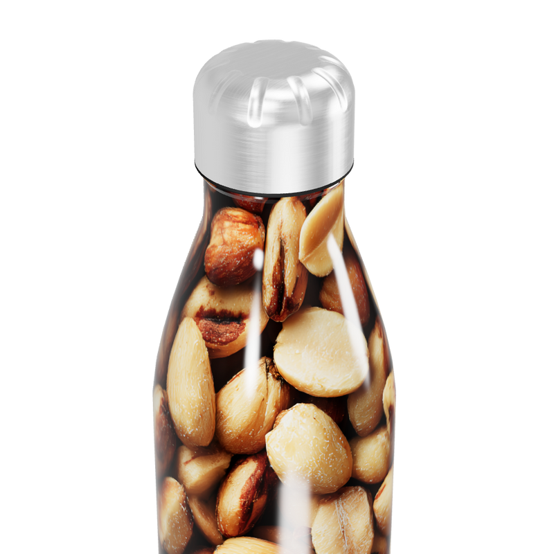 Garrafa Inox - Estampa Amendoim 500ml