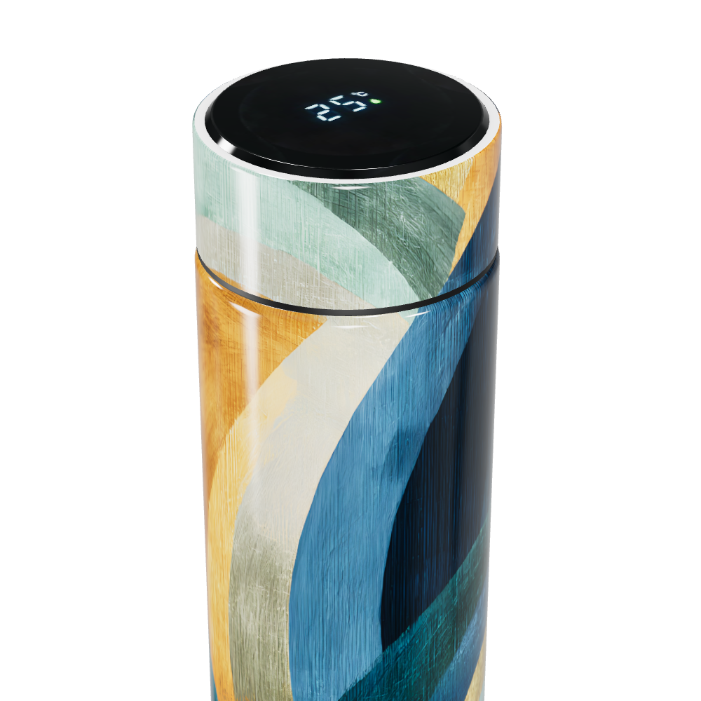 Garrafa Térmica Touch - Estampa Colorida