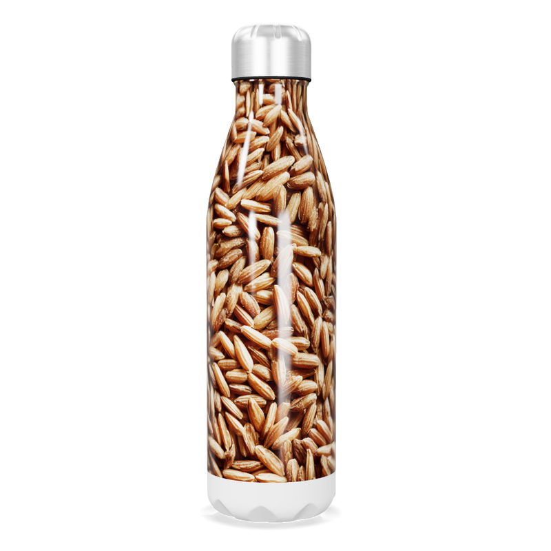 Garrafa Inox - Estampa Grãos de Café