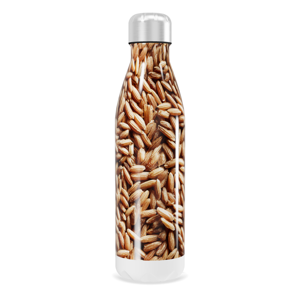 Garrafa Inox - Estampa Grãos de Café