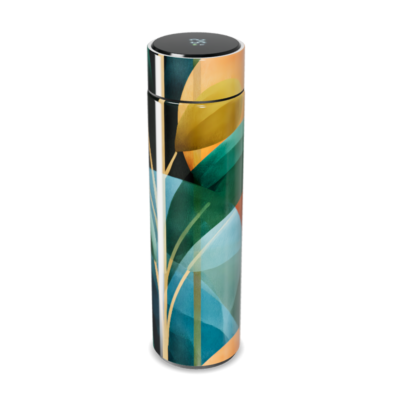 Garrafa Térmica Touch - Estampa Floral Colorida