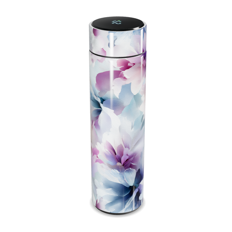 Garrafa Térmica Touch - Floral Colorida Aço Inox