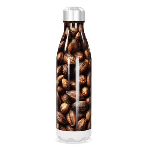 Garrafa Inox - Estampa de Grãos 500ml