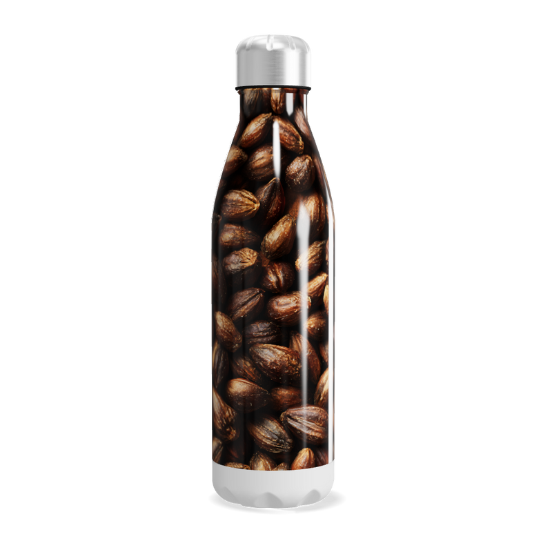 Garrafa Inox - Estampa de Grãos 500ml