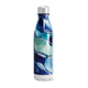 Garrafa Inox Azul - Estampa Abstrata