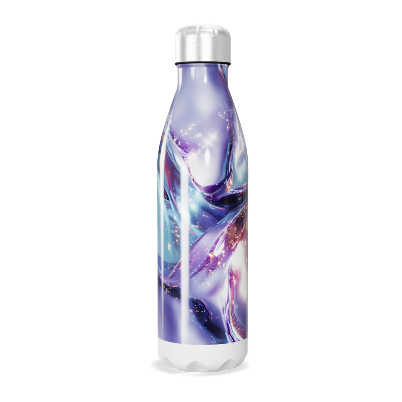 Garrafa Inox - Estampa Colorida Abstrata