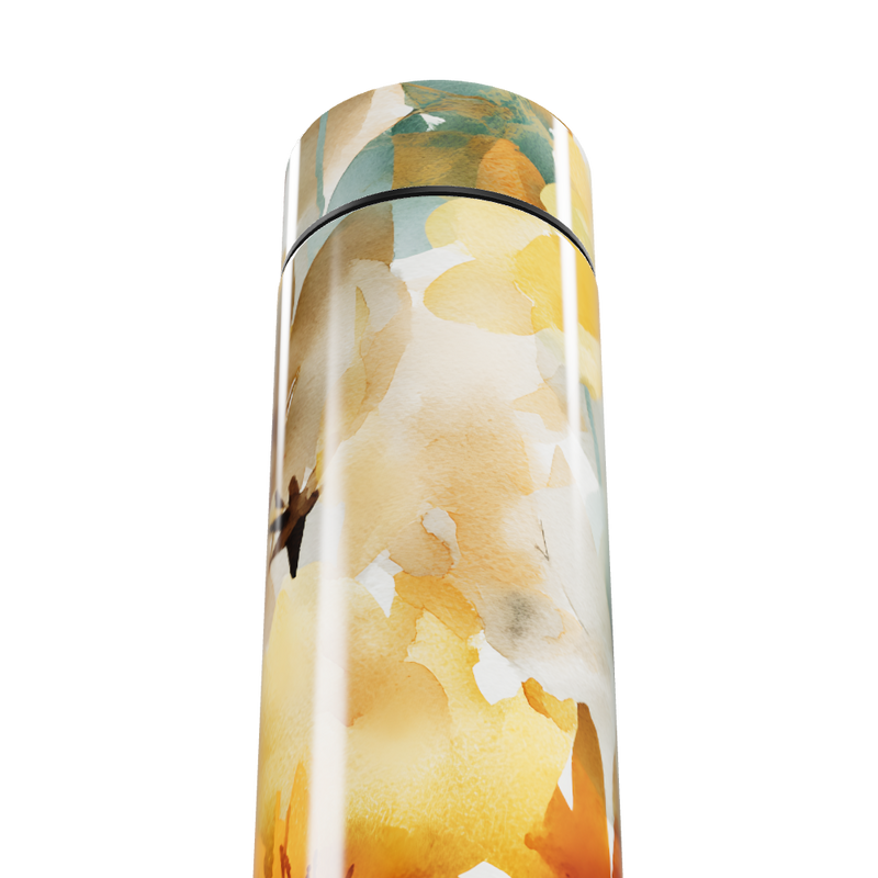 Garrafa Térmica Touch - Floral Digital Colorida