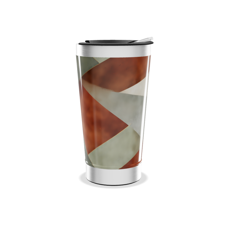 Copo Térmico - Estampa Geométrica Colorida