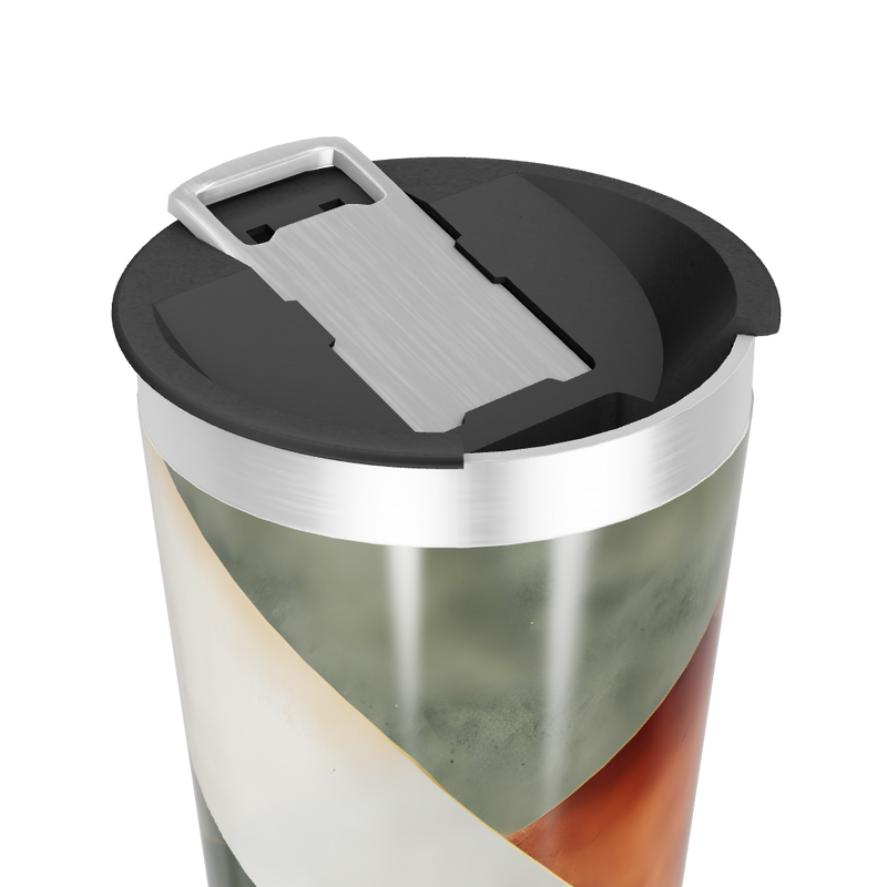 Copo Térmico - Estampa Geométrica Colorida