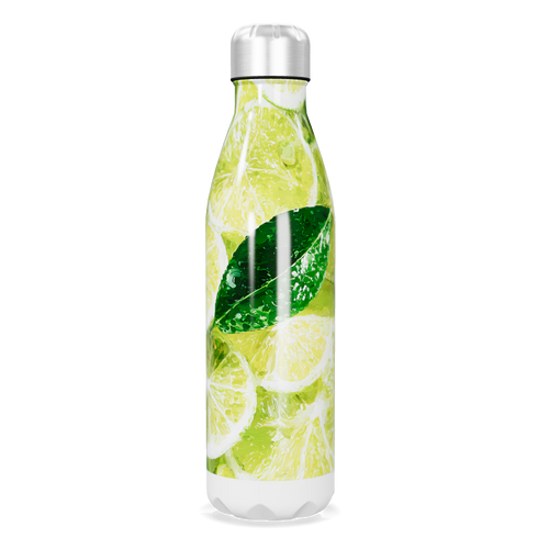 Garrafa Inox - Estampa Limões