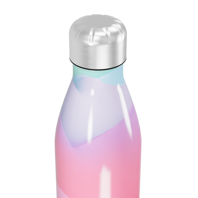 Garrafa Inox - Multicolorida Pastel