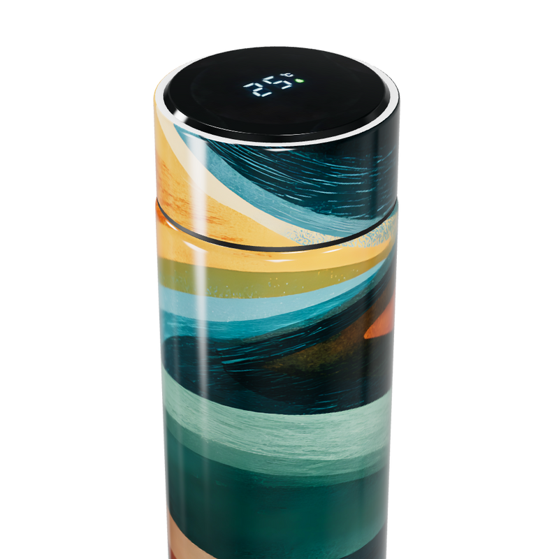 Garrafa Térmica Touch - Estampa Colorida 500ml