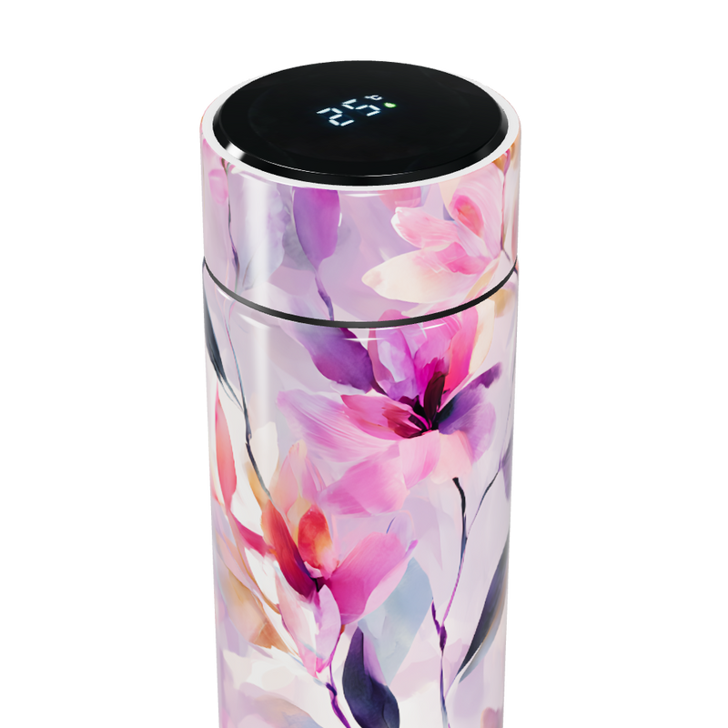 Garrafa Térmica Touch - Floral Colorida