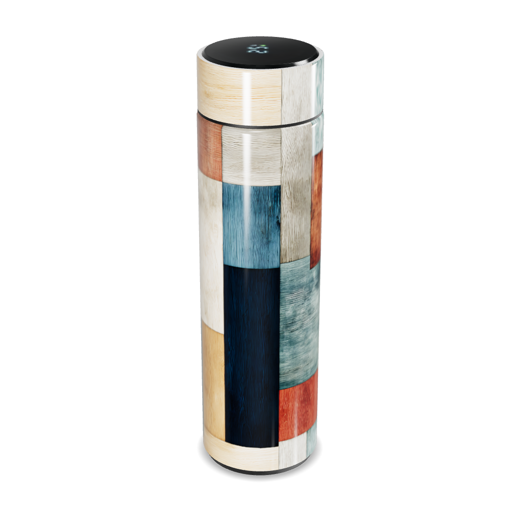 Garrafa Térmica Touch - Estampa Multicolorida