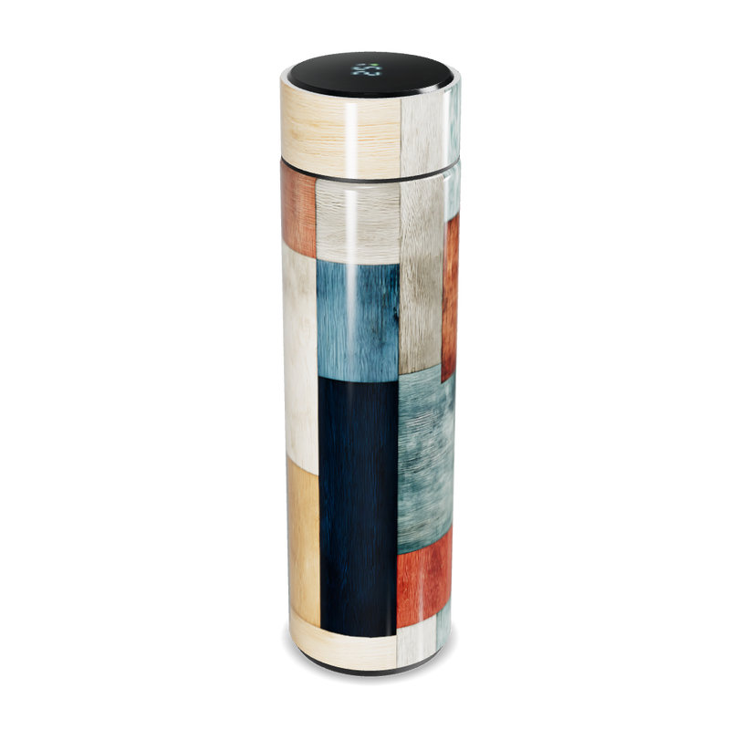 Garrafa Térmica Touch - Estampa Multicolorida