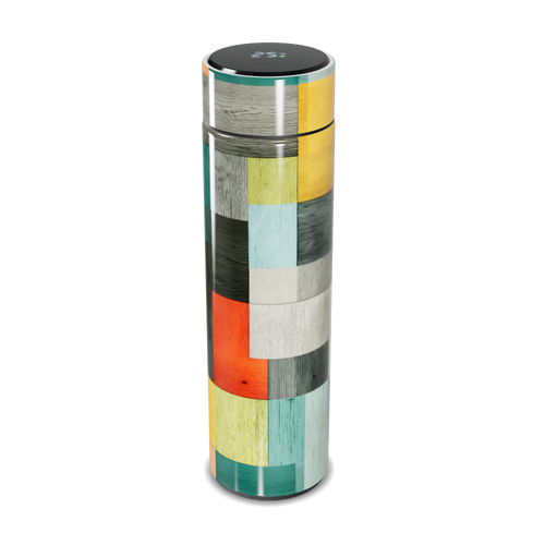 Garrafa Térmica Touch - Estampa Colorida