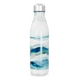 Garrafa Inox - Estampa Ondas Azul