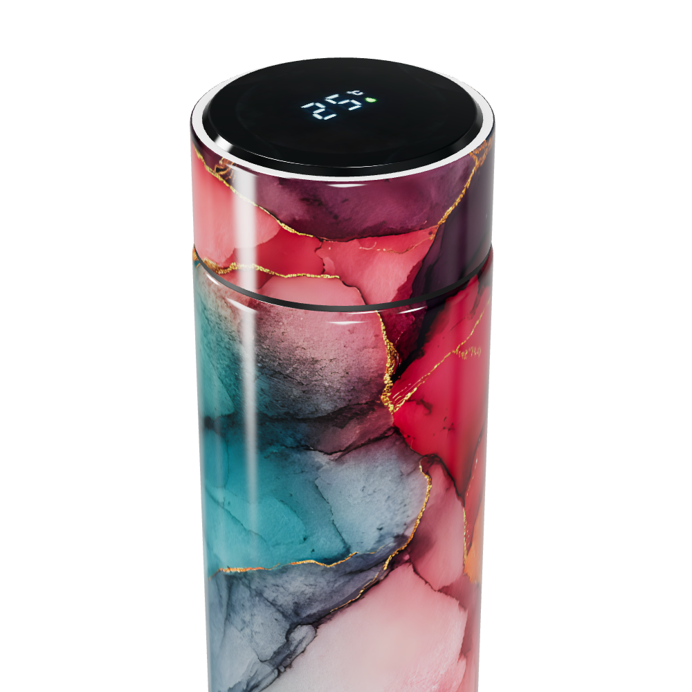 Garrafa Térmica Touch - Estampa Colorida