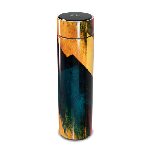 Garrafa Térmica Touch - Colorida com Estampa Artística