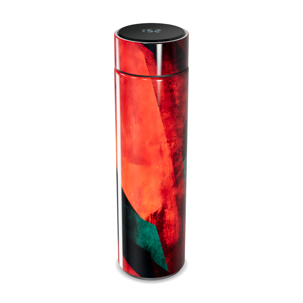 Garrafa Térmica Touch - Colorida com Estampa Artística