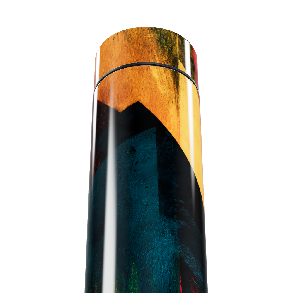 Garrafa Térmica Touch - Colorida com Estampa Artística