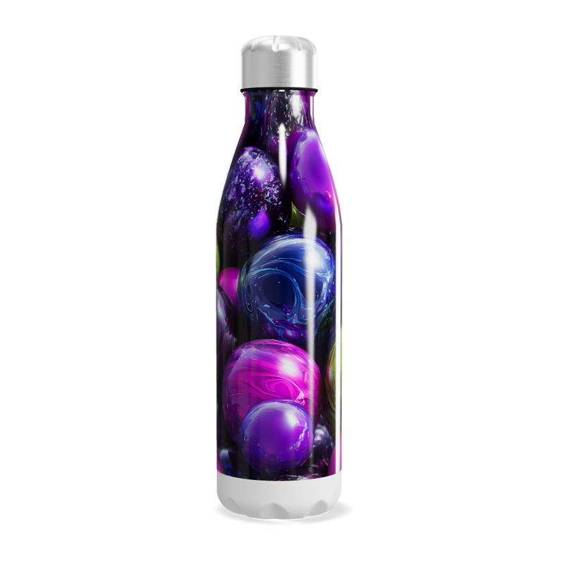 Garrafa Inox - Estampa Colorida Esferas