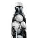 Garrafa Inox - Estampa Mármore Preto e Branco