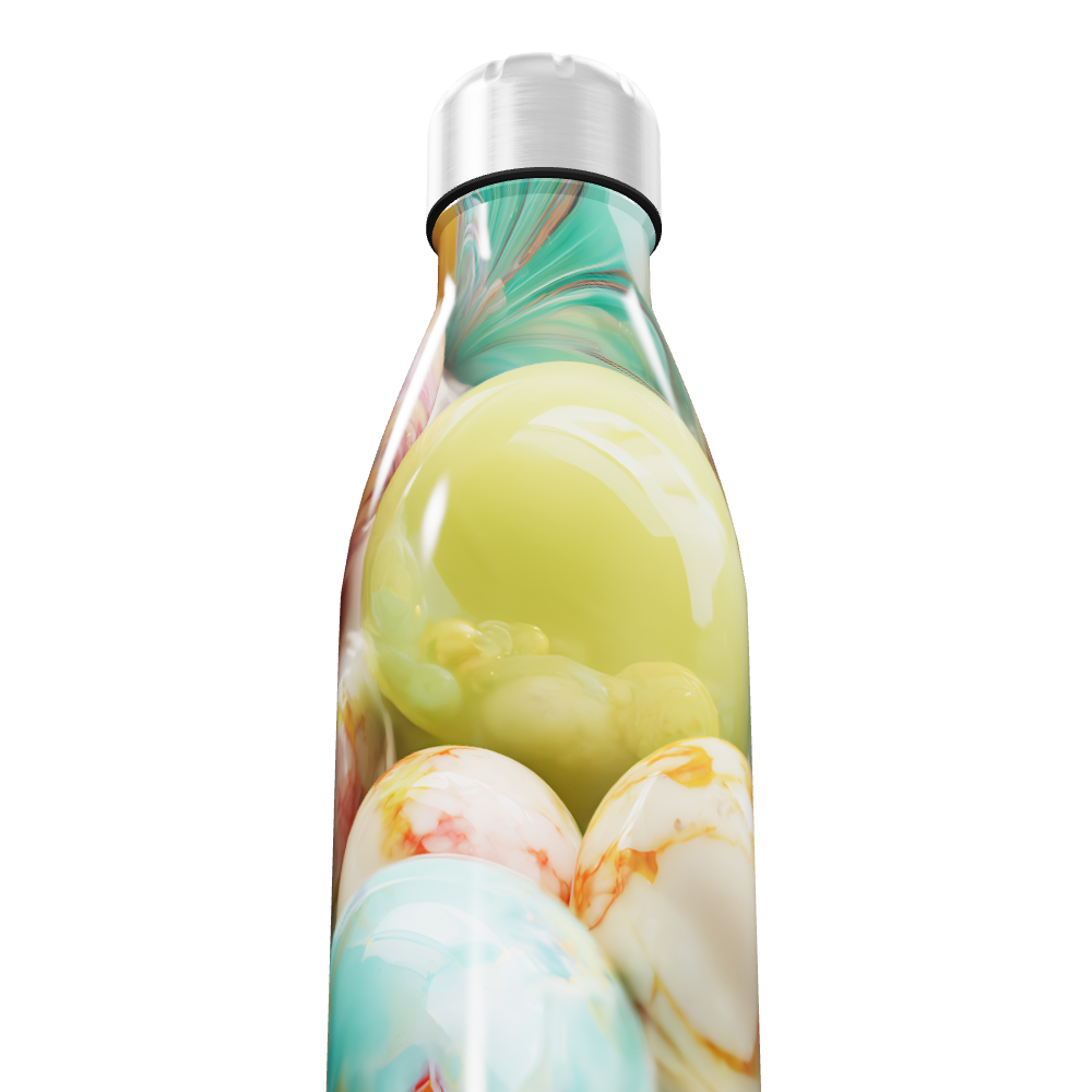 Garrafa Inox - Estampa Colorida 500ml