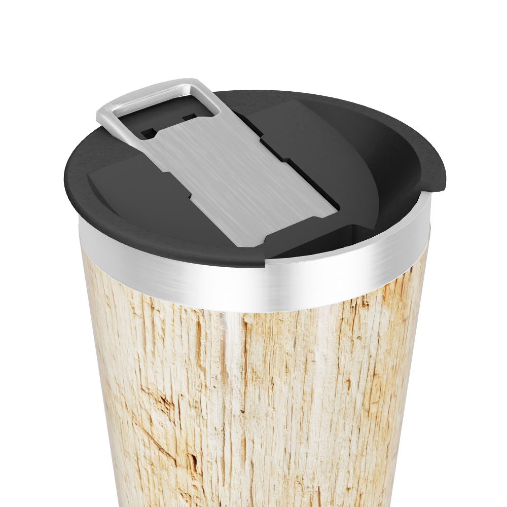 Copo Térmico - Estampa Madeira