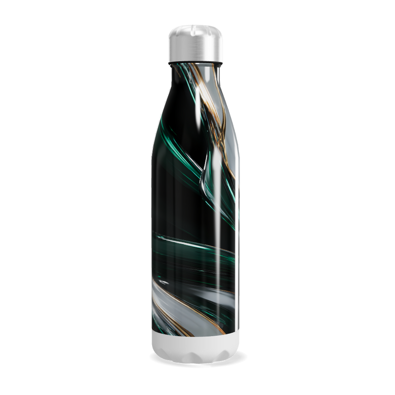 Garrafa Inox - Estampa Abstrata Colorida