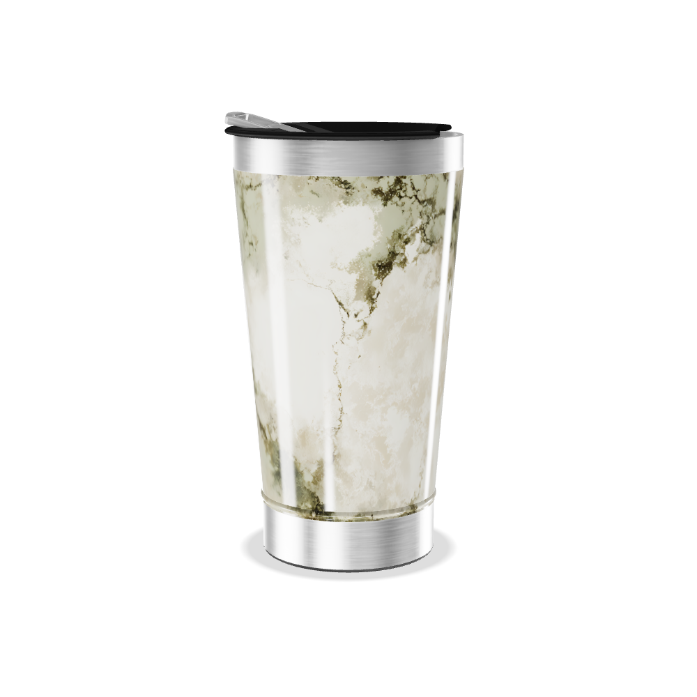 Copo Térmico - Mármore Verde Inox