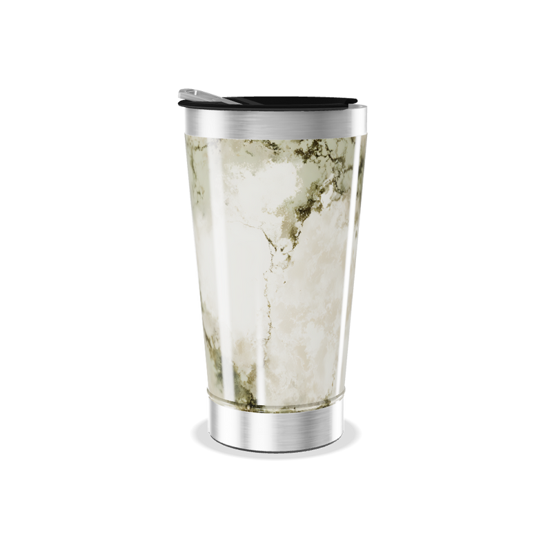 Copo Térmico - Mármore Verde Inox