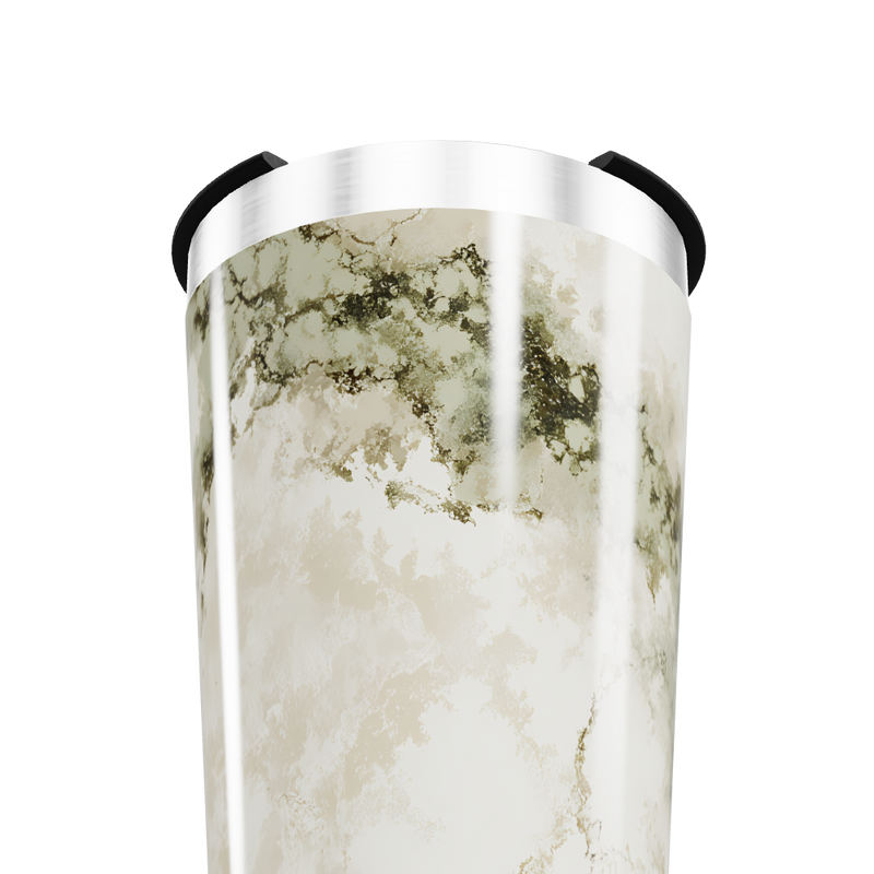 Copo Térmico - Mármore Verde Inox