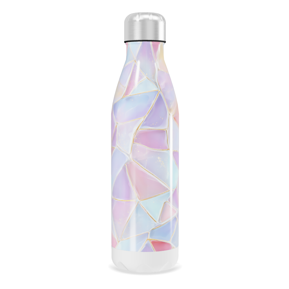 Garrafa Inox - Geométrica Pastel 500ml
