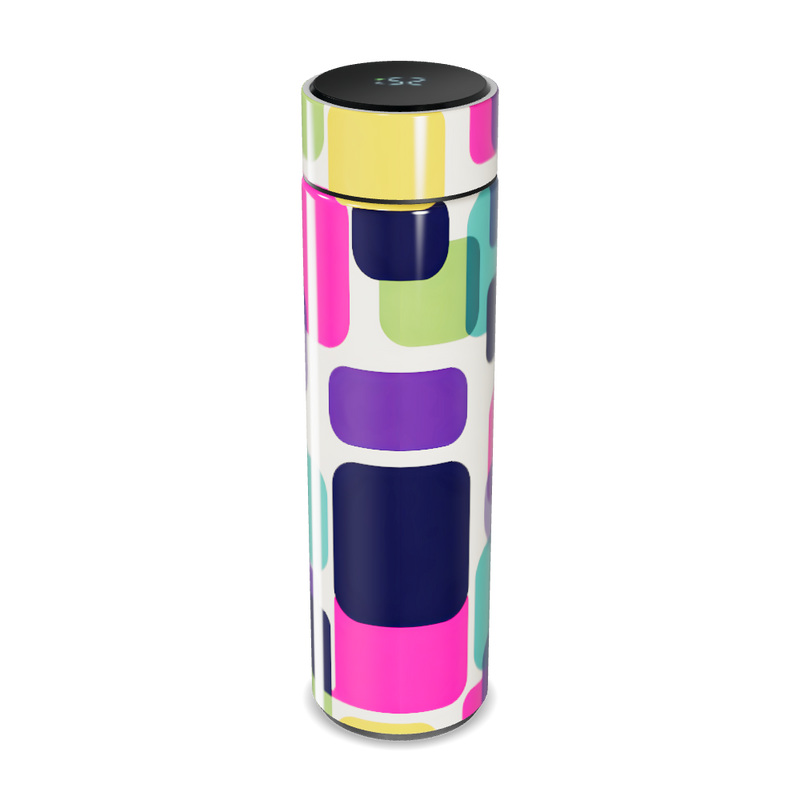 Garrafa Térmica Touch - Estampa Colorida