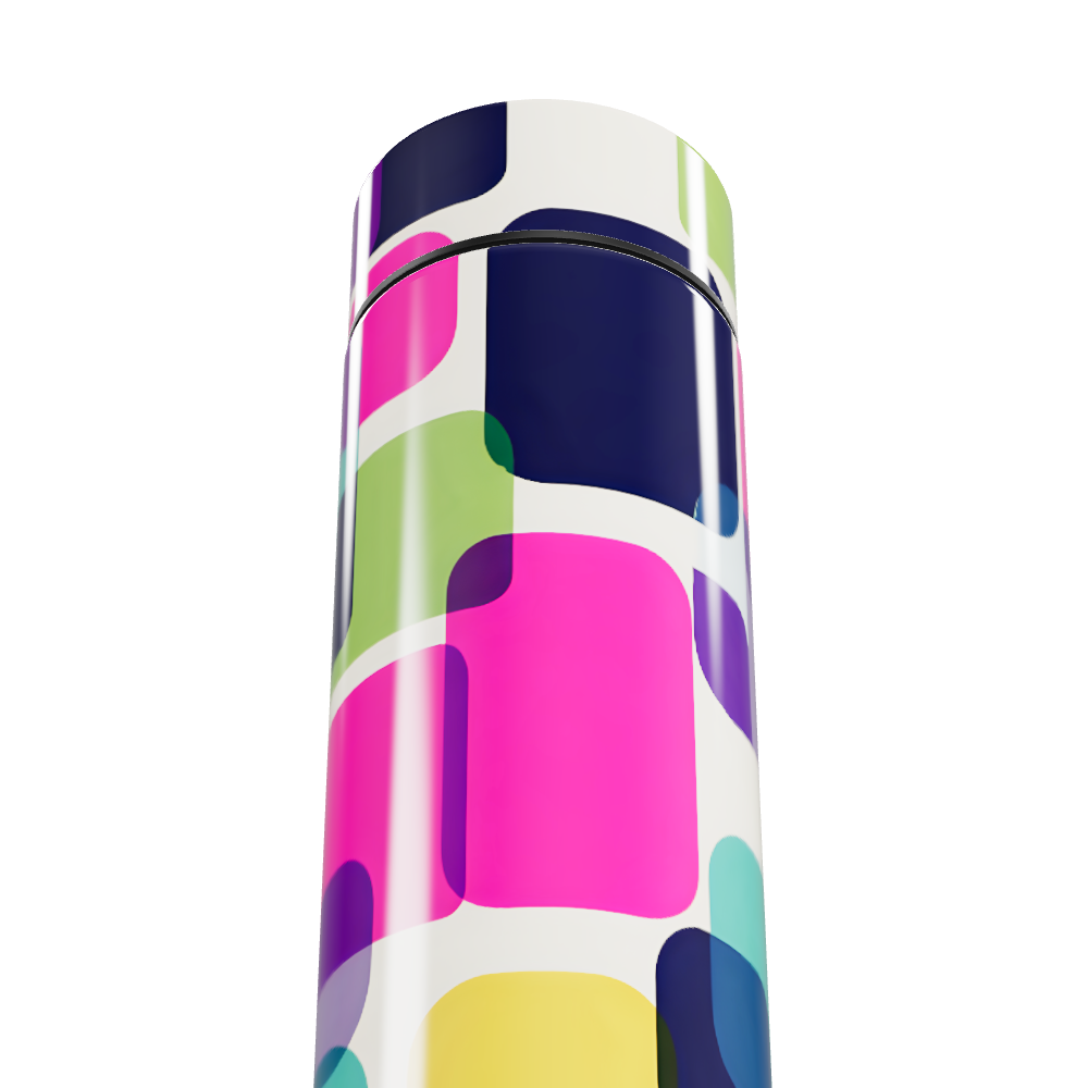 Garrafa Térmica Touch - Estampa Colorida