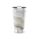 Copo Térmico - Mármore Branco e Bege