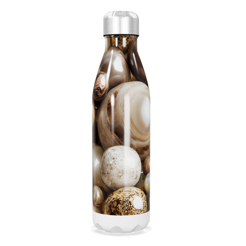 Garrafa Inox - Estampa Pedras Naturais